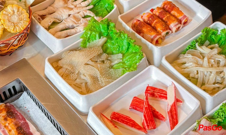 Suất Buffet Nướng Lẩu Trưa T2-CN, Giá 299K Ăn Được Phúc Phan Xích Long3