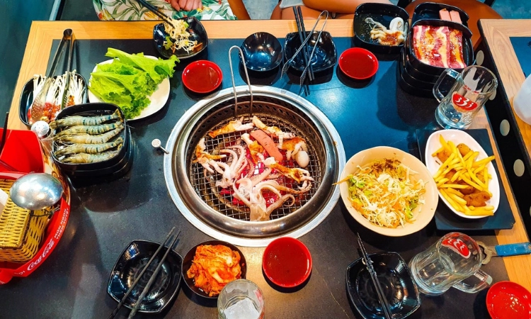 Suất Buffet Nướng Lẩu T2-CN, Giá 249K - Kochi BBQ Tạ Quang Bửu4