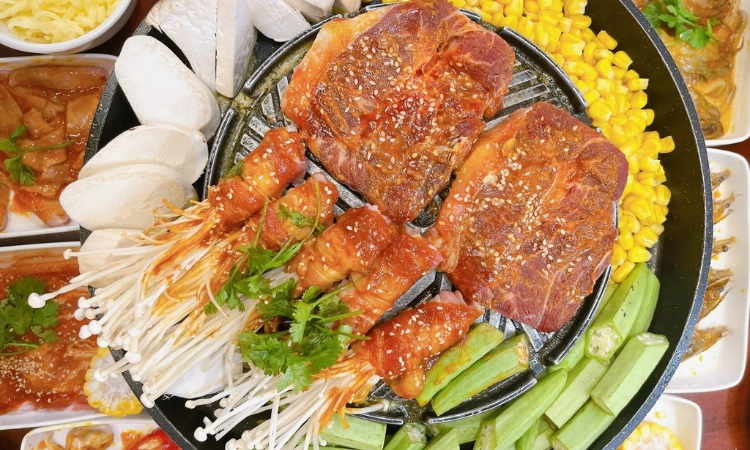 Suất Buffet Nướng, Giá 149K3