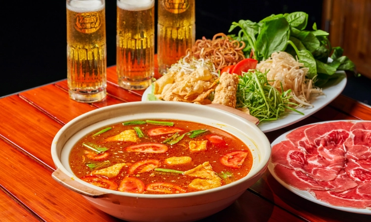 Set Lẩu Riêu Cua Bắp Bò Sườn Sụn, Giá 420K - Vuvuzela Tràng Thi2