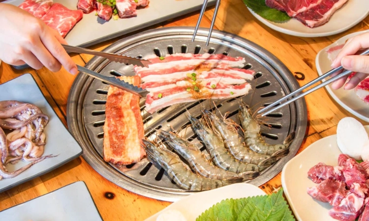 Suất Buffet Nướng Lẩu T2-CN, Giá 299K - Gui Gui BBQ Tuệ Tĩnh5