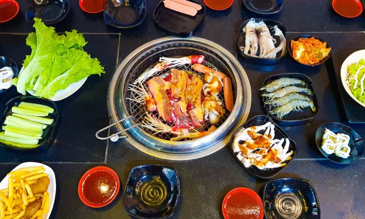 Suất Buffet Nướng T2-CN, Giá 179K - Kochi BBQ Tạ Quang Bửu3