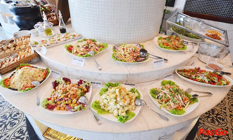 Suất Buffet Trưa T7-CN & Tối T2-CN, Giá 400K - Jaspas Hanoi Tower3