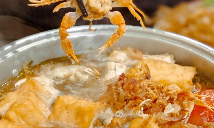 Set Lẩu Riêu Cua Sườn Sụn, Giá 200K - Ngõ 8 Võ Văn Tần1