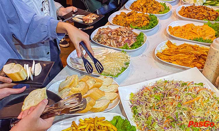 Suất Buffet Nướng Lẩu T2-CN, Giá 199K - GangBuk Trường Chinh4