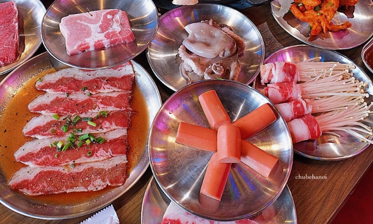 Suất Buffet Nướng Lẩu T2-CN, Giá 339K - BosSam BBQ Nguyễn Văn Cừ1