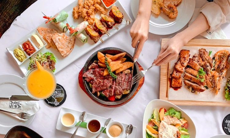 Suất Buffet Sáng T2-CN, Giá 265K - Jaspas Hanoi Tower4