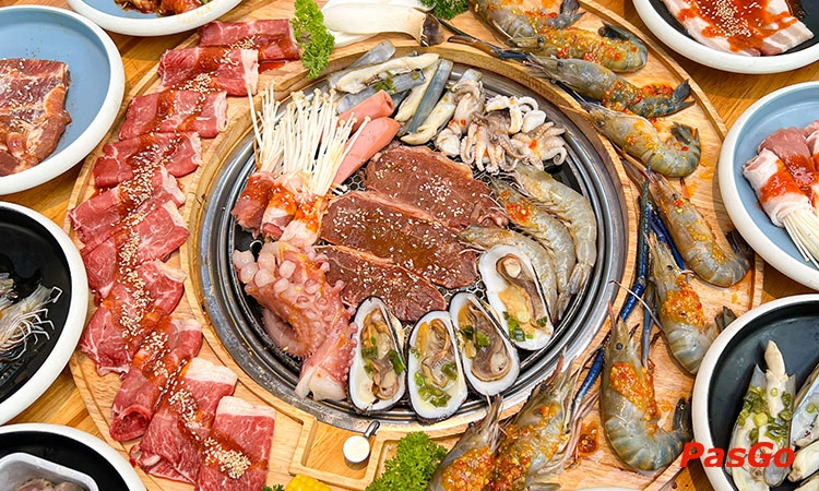 Suất Buffet Nướng T2-T6, Giá 199K4