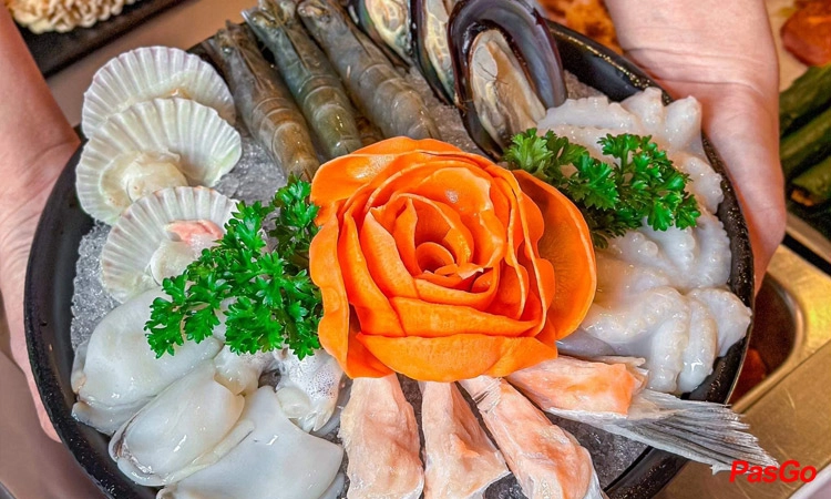Suất Buffet Nướng Lẩu Trưa T2-CN, Giá 299K Ăn Được Phúc Phan Xích Long5