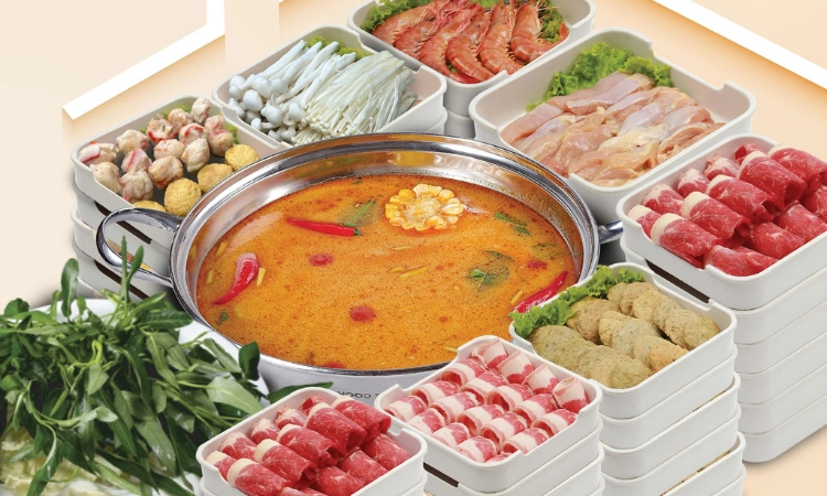 Suất Buffet Lẩu Thái T2-CN, Giá 269K2