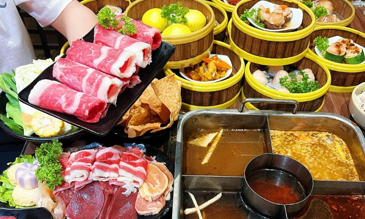 Suất Buffet Trưa T2-T6, Giá 229K1