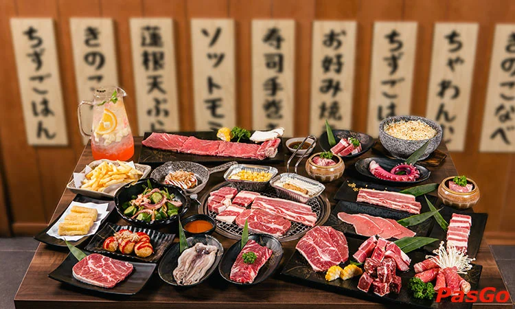 Suất Buffet Nướng Lẩu Takara T2-CN, Giá 478K 5