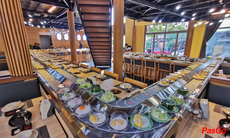 Suất Buffet Lẩu Băng Chuyền T2-CN, Giá 169K1