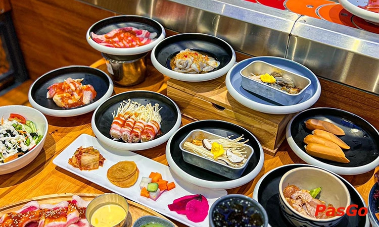 Suất Buffet Nướng T2-T6, Giá 199K5