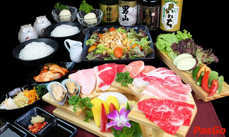 Buffet Fuji 1.799K: 179 món