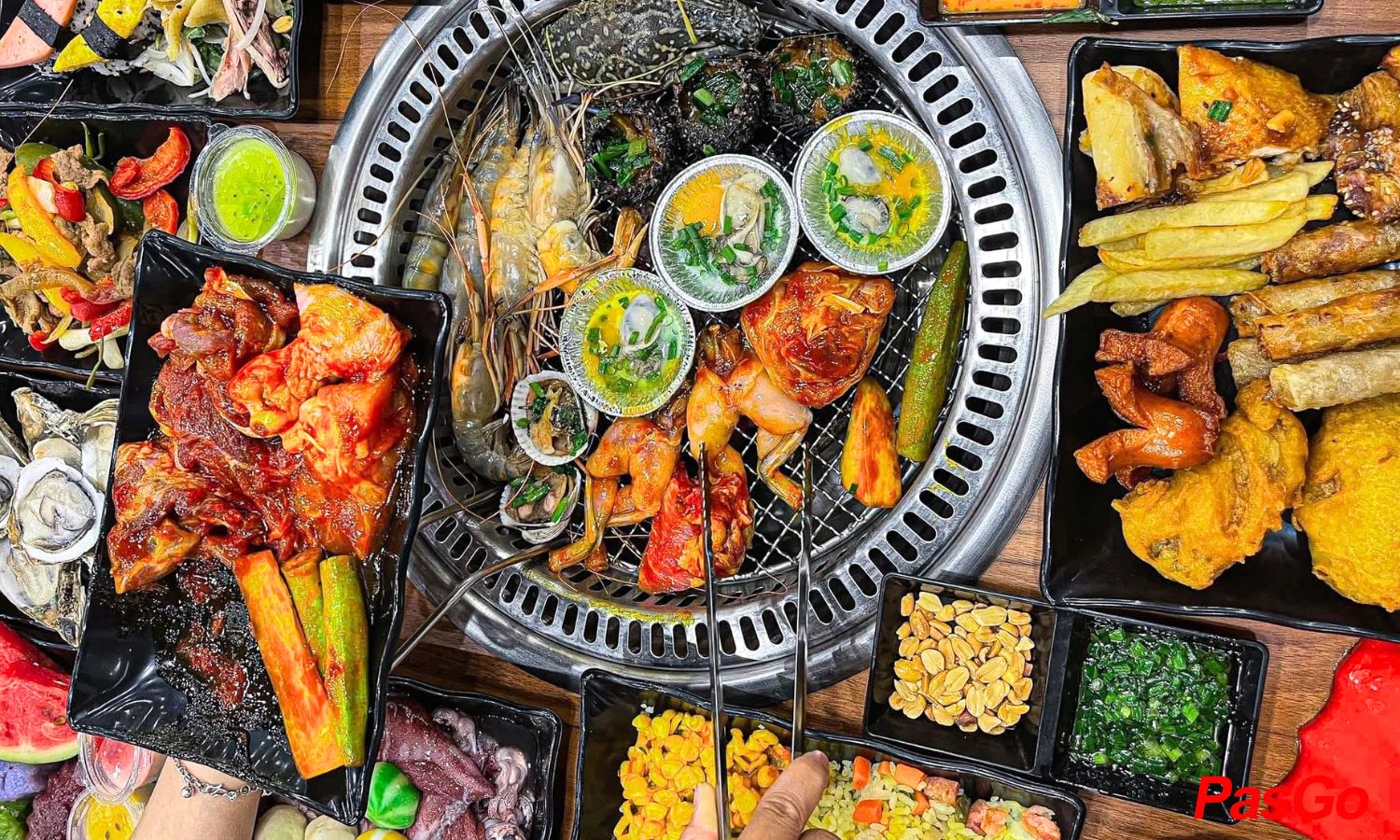Suất Buffet Hải Sản Lẩu & Nướng, Giá 339K2