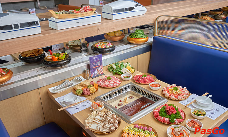 Buffet lẩu tối T2->T6 & cả ngày T7-CN, giá 329K