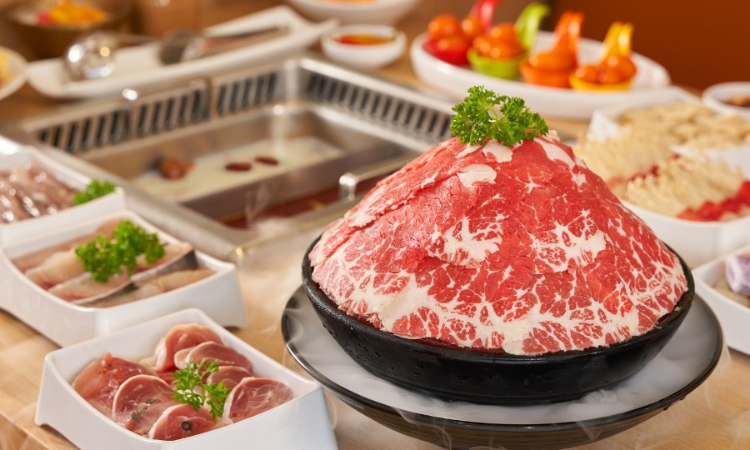 Buffet lẩu trưa T2->T6, giá 299K