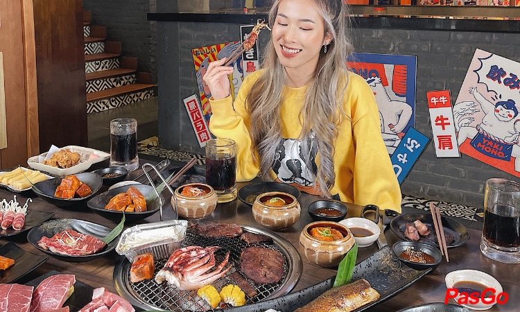Buffet Nướng Trưa T2->T6, Giá 239K 