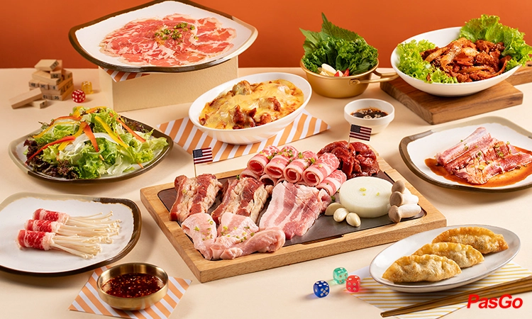 Buffet Quốc Dân giá 279K, áp dụng T2->T6 & trưa T7-CN