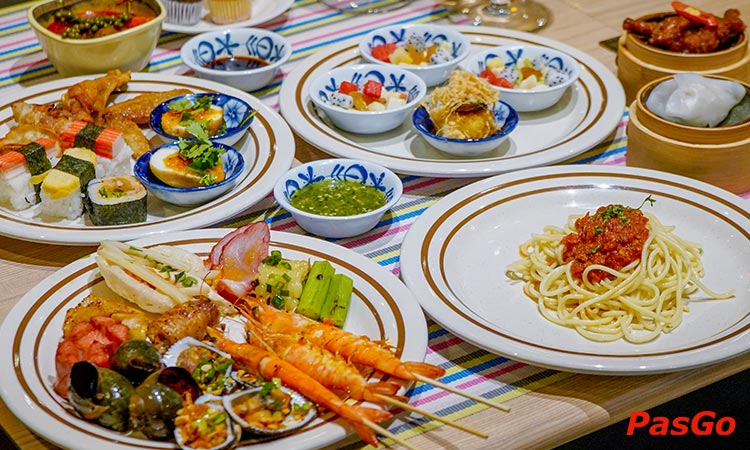 Buffet Tối từ 18h-22h, giá 533K