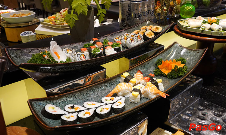 Buffet Trưa từ 11h-14h, giá 499K