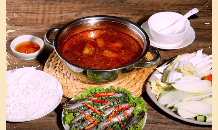 Set Lẩu Cá Kèo Lá Giang Tối T2-CN, Giá 229K1