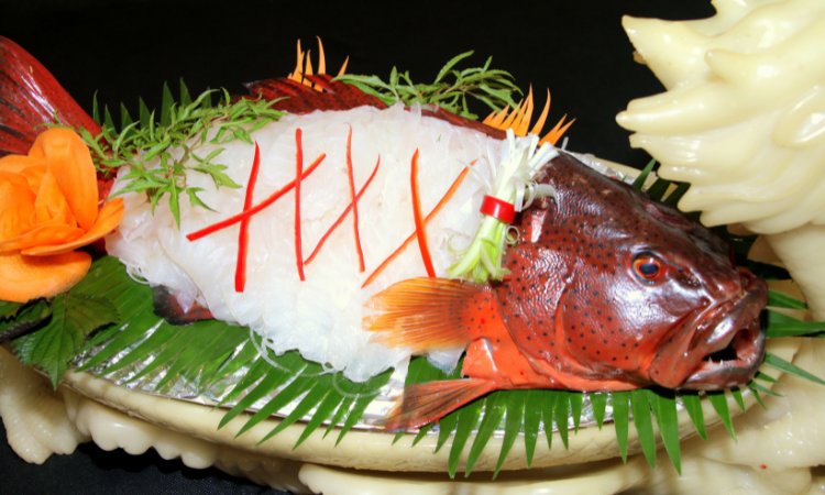 Giảm 700K/kg Cá Song Đỏ - Thế Giới Hải Sản - Mễ Trì1