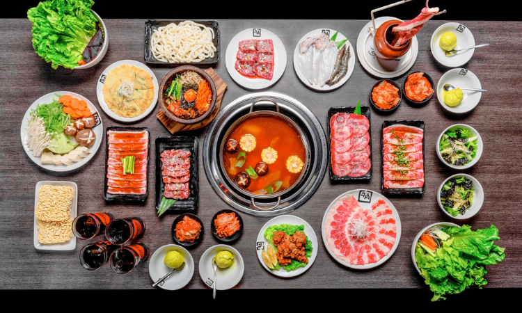 Combo NƯỚNG LẨU Gyu-Kaku 999K cho 4 người