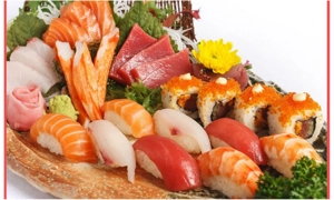 Combo Sushi & Sashimi, Giá 549K - Sushi World Hà Huy Tập