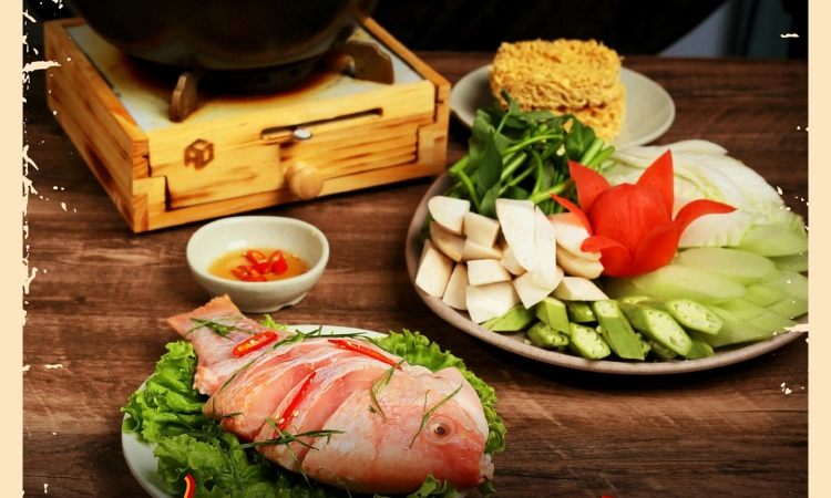 Set Lẩu Cá Diêu Hồng Tối T2-T6, Giá 199K - Cơm Niêu Thiên Lý Mỹ Văn1