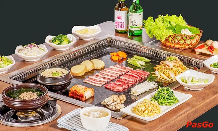 Suất Buffet Nướng Lẩu T2 - CN, Giá 229K2