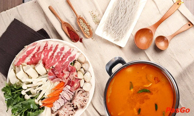 Suất Buffet Nướng Lẩu T2 - CN, Giá 229K4