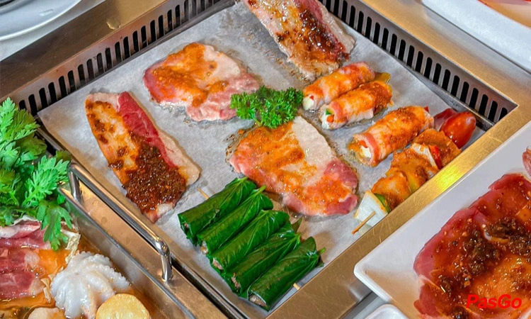 Suất Buffet Nướng Lẩu Trưa T2-CN, Giá 299K Ăn Được Phúc Phan Xích Long7