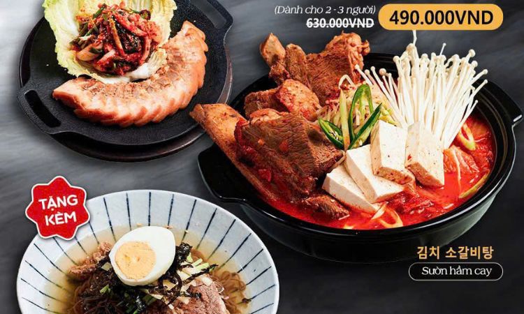 Giảm 22% Set Combo Seoul - Cả tuần 