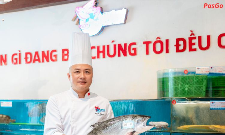 Giảm đến 50% tôm sú, ốc hương, cua, ghẹ, hàu, cá song, cá tầm