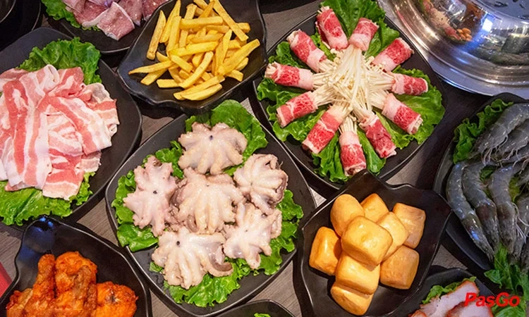 Suất Buffet lẩu hoặc Buffet hấp - 229K/người2