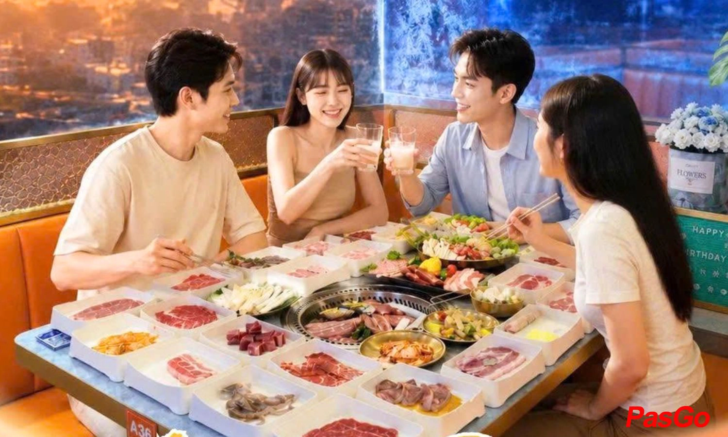 Buffet nướng lẩu Thăng Hoa1