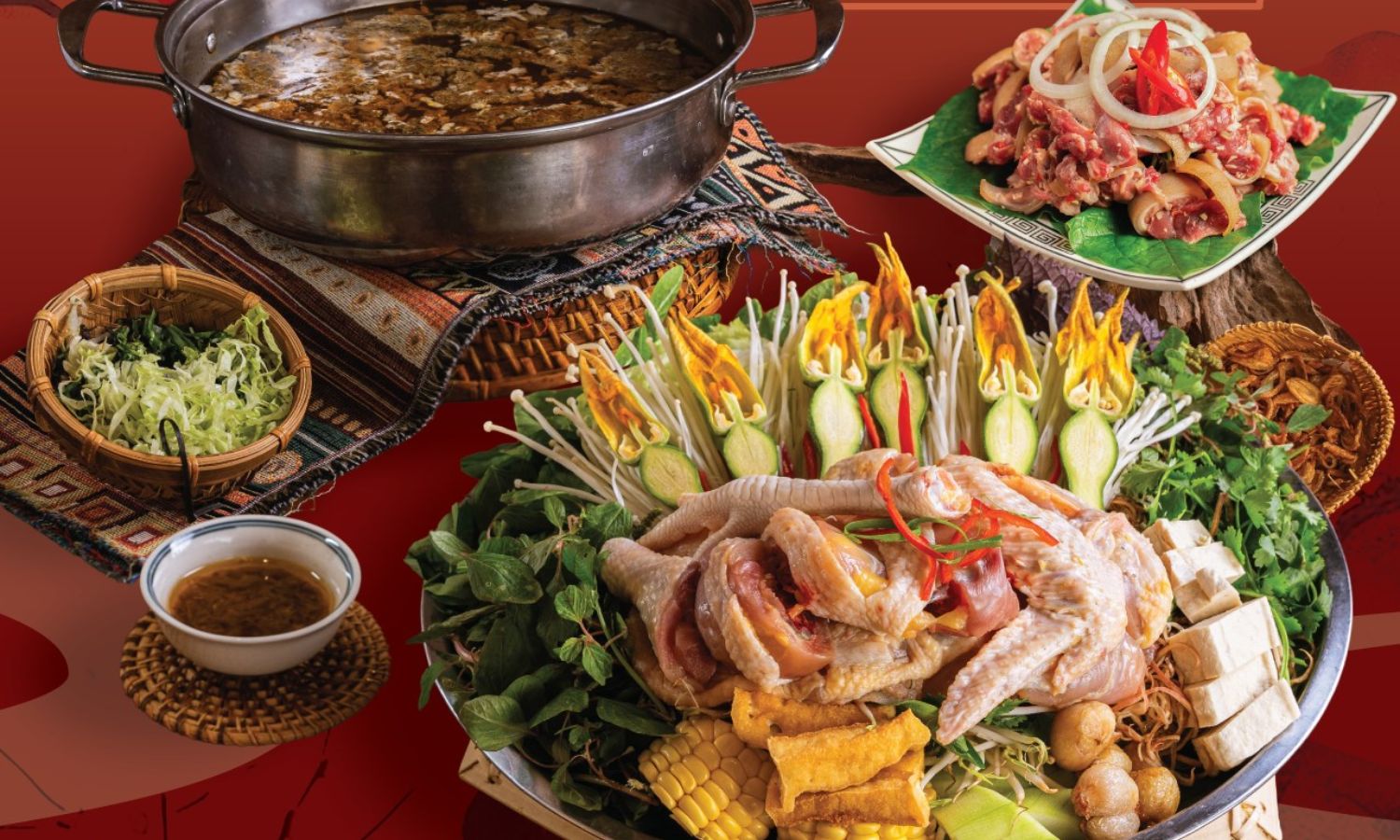 Giảm 18% nồi lẩu gà Tây Bắc (cho 3-4 khách)1