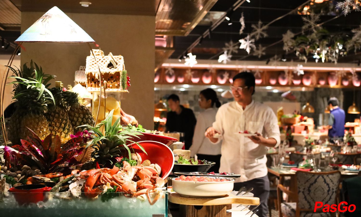 Buffet Grandezvous ẩm thực quốc tế 999K, tối T71