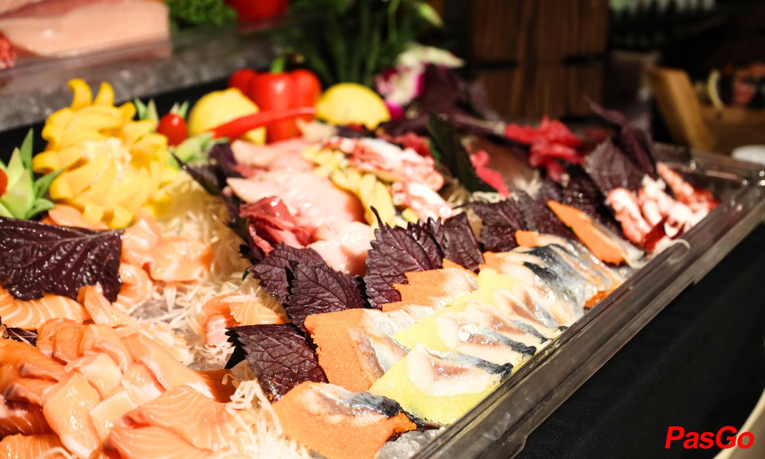 Buffet Grandezvous ẩm thực quốc tế 999K, tối T73