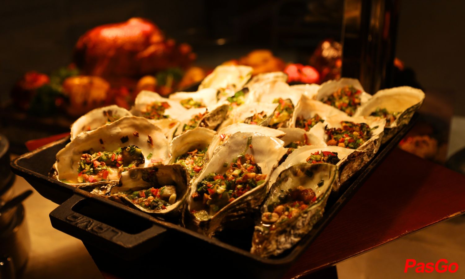 Buffet Grandezvous ẩm thực quốc tế 999K, tối T74