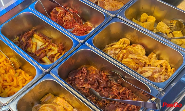 Suất Buffet Nướng T2 - CN, Giá 139K8