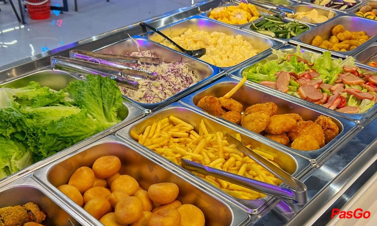 Suất Buffet Nướng T2 - CN, Giá 189K2
