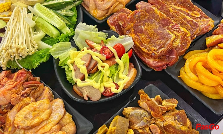 Suất Buffet Nướng T2 - CN, Giá 189K1
