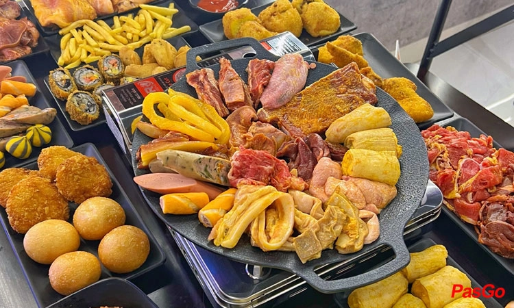 Suất Buffet Nướng T2 - CN, Giá 189K8