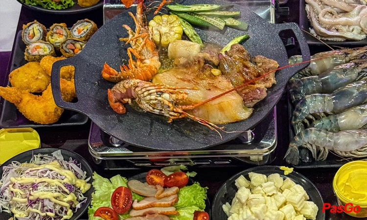 Suất Buffet Nướng T2 - CN, Giá 139K4