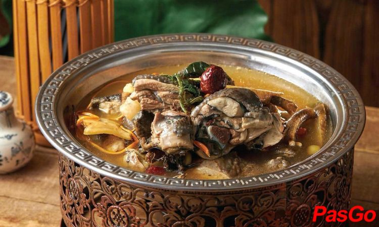 Món Best Seller - Gà Đen Hầm Lá Sâm Ngọc Linh Sâm Tứ Quý