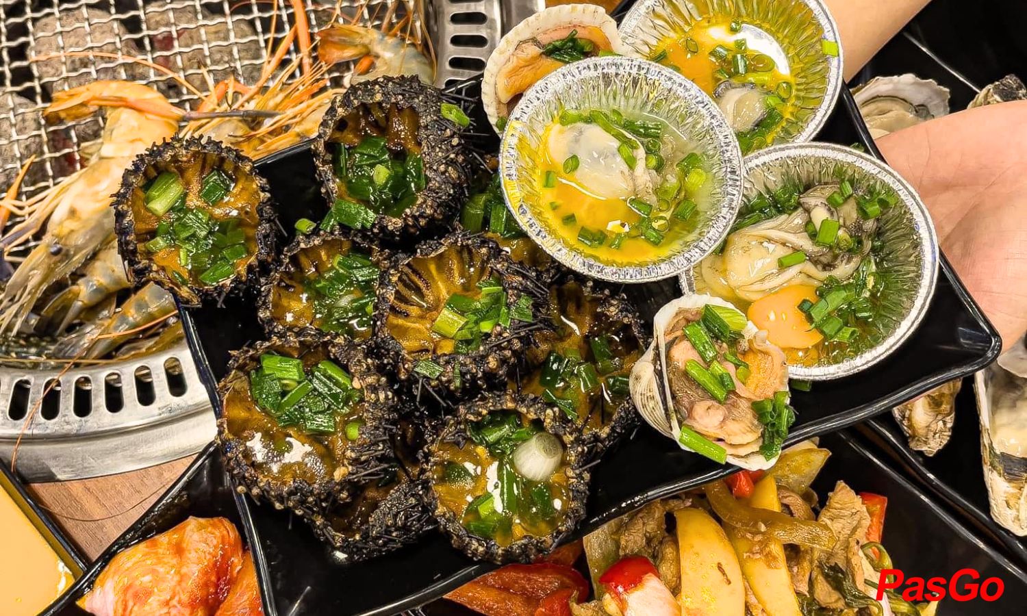 Suất Buffet Hải Sản Lẩu & Nướng, Giá 299K1