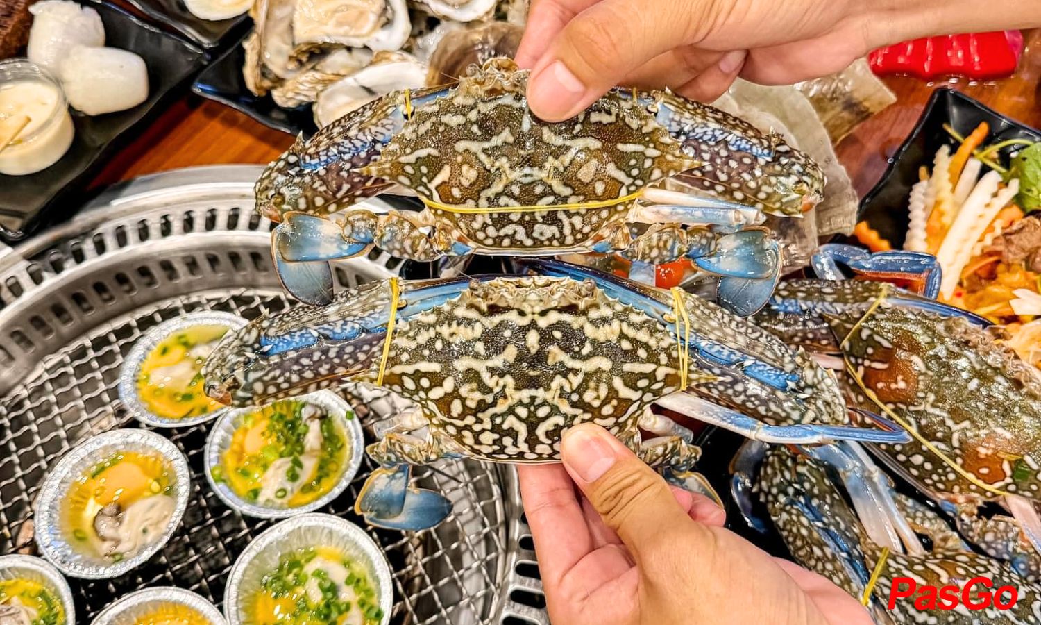 Suất Buffet Hải Sản Lẩu & Nướng, Giá 299K5